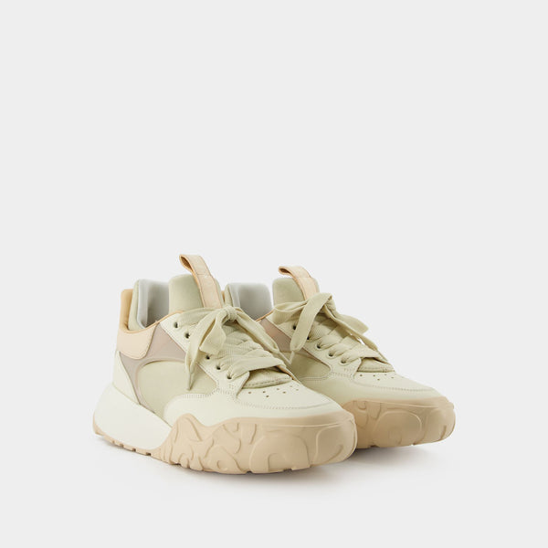 Sneakers Court - Alexander Mcqueen - Cuir - Beige