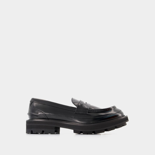 Mocassins - Alexander Mcqueen - Cuir - Noir