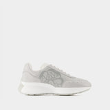 Sneakers Leath S.Rubb - Alexander Mcqueen - Cuir - Gris