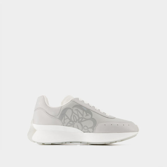 Sneakers Leath S.Rubb - Alexander Mcqueen - Cuir - Gris