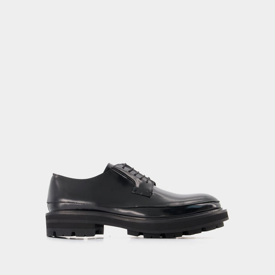 Mocassins Oversized - Alexander Mcqueen - Cuir - Noir