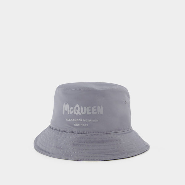 Bob Tonal Graffiti - Alexander Mcqueen - Synthétique - Gris