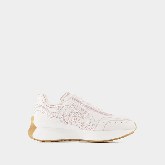 Sneakers Leath S.Rubb - Alexander Mcqueen - Cuir - Blanc
