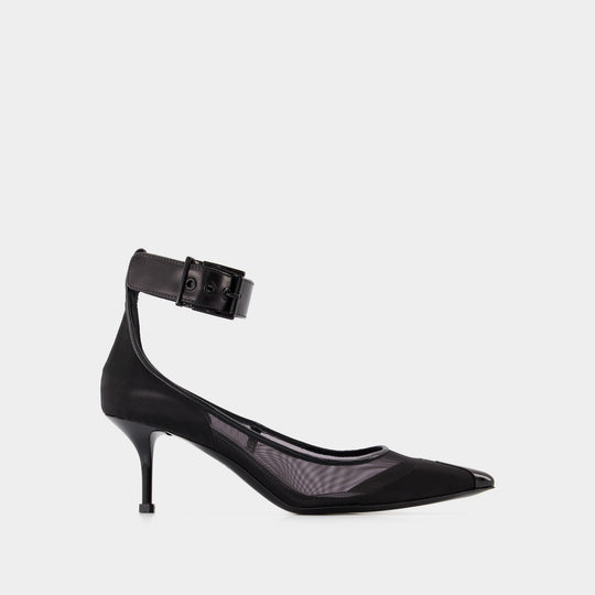 Escarpins - Alexander Mcqueen - Cuir - Noir