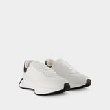 Sneakers Leath S.Rubb - Alexander Mcqueen - Cuir - Blanc/Noir