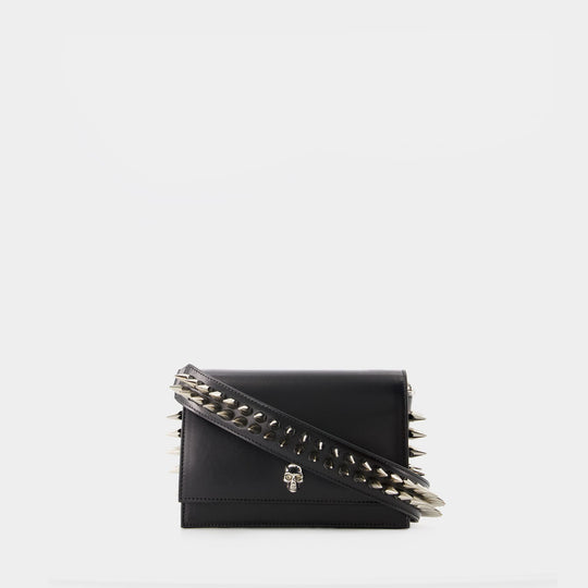 Sac à bandoulière Skull - Alexander McQueen - Cuir - Noir