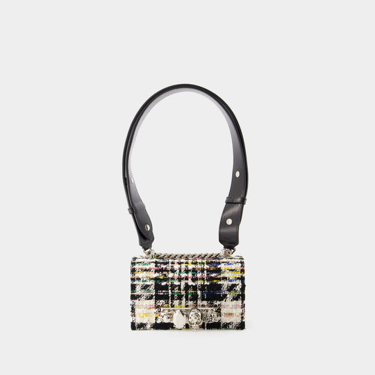 Sac Mini Jewell Satchel - Alexander McQueen - Tweed - Multi