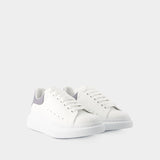 Sneakers Oversized - Alexander Mcqueen - Cuir - Blanc/Gris