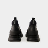 Sneakers Tread - Alexander Mcqueen - Cuir - Noir