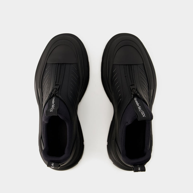 Sneakers Tread - Alexander Mcqueen - Cuir - Noir