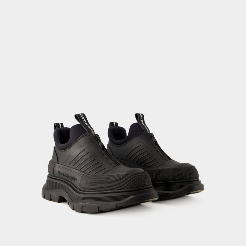 Sneakers Tread - Alexander Mcqueen - Cuir - Noir