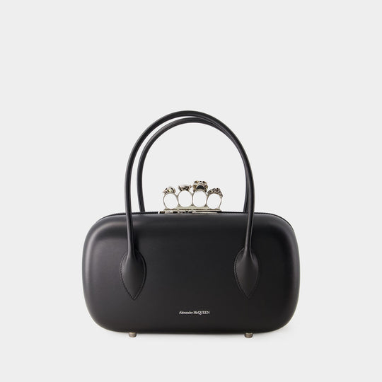 Pochette The Reverse - Alexander Mcqueen - Cuir - Noir