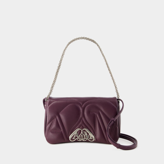 Sac The Seal Small - Alexander Mcqueen - Cuir - Night Shade