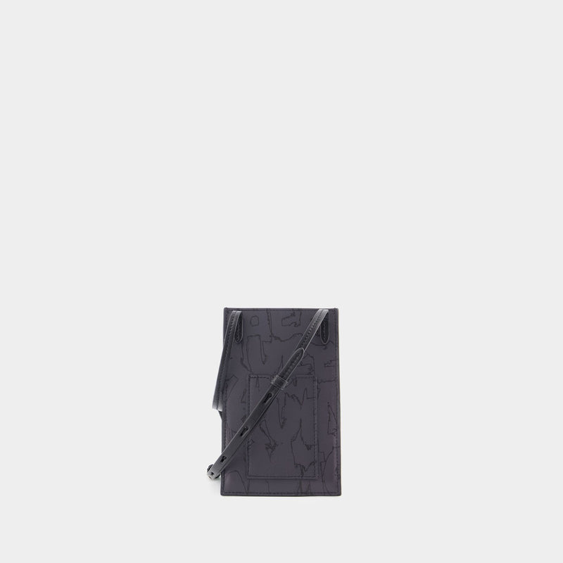 Sac à Bandoulière The Phone Holder - Alexander McQueen - Nylon - Noir