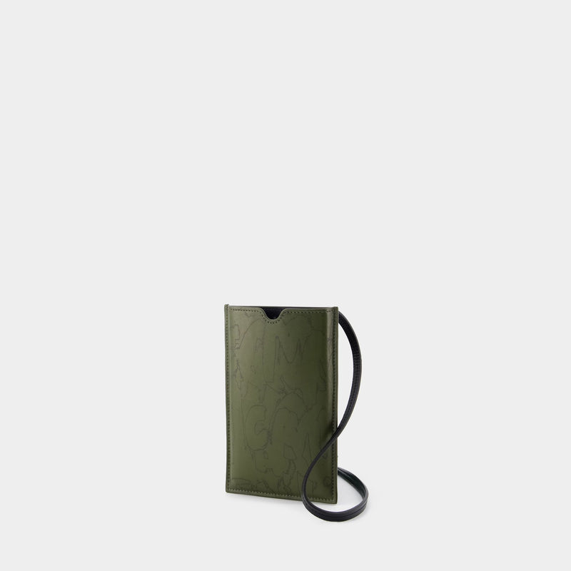 Sac à Bandoulière The Phone Holder - Alexander McQueen - Nylon - Kaki
