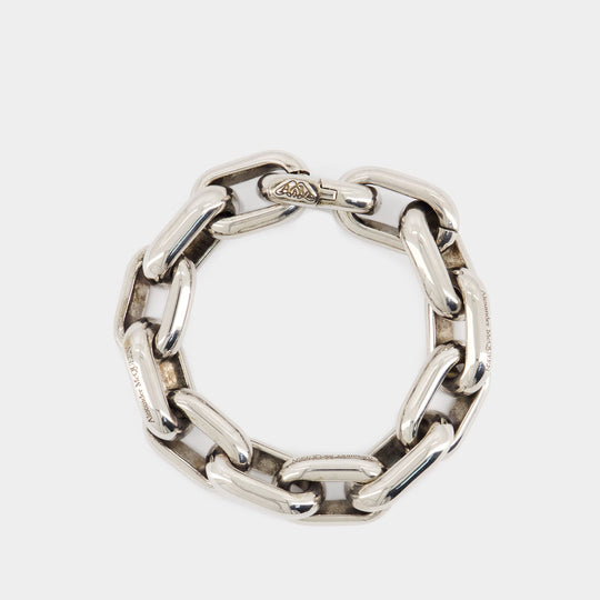 Bracelet Peak Chain - Alexander McQueen - Métal - Métallique