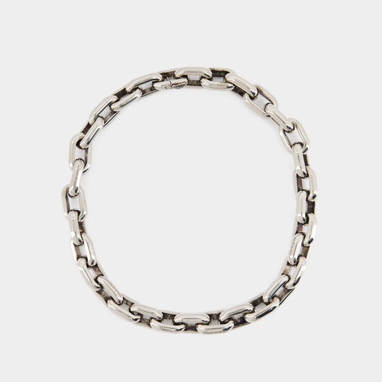 Collier Peak Chain - Alexander McQueen - Métal - Métallique
