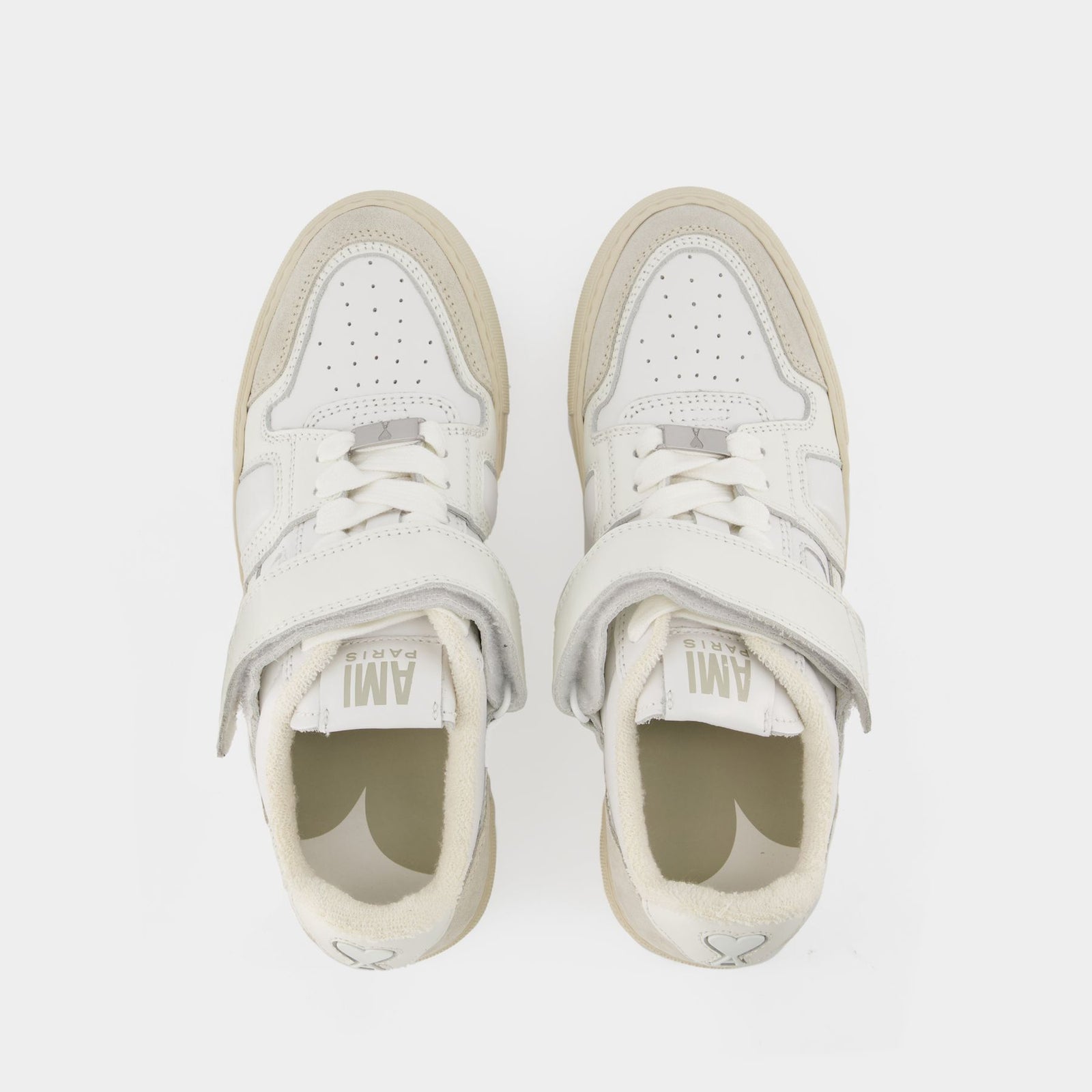 Sneakers Low Top Ami Arcade Snk - Ami Paris - Cuir - Blanc