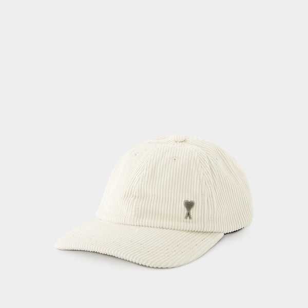 Casquette ADC Studs - AMI Paris - Coton - Ivoire