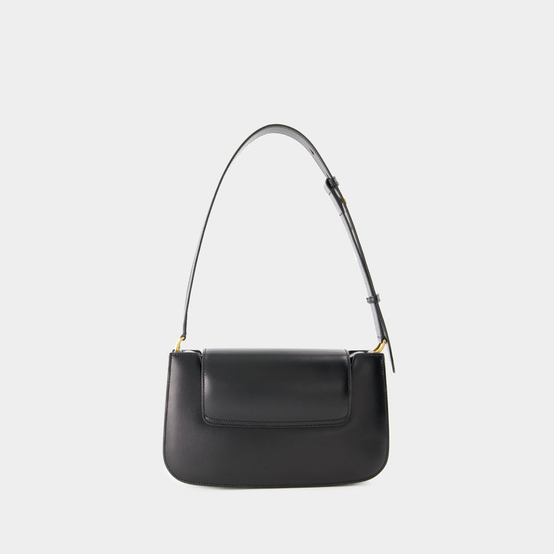 Sac Paris Baguette - AMI Paris - Cuir - Noir