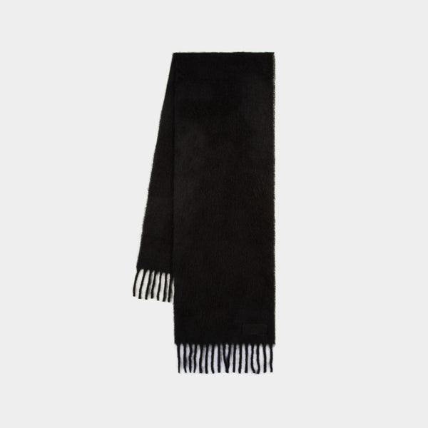 Écharpe Oversize - AMI Paris - Alpaga - Noir