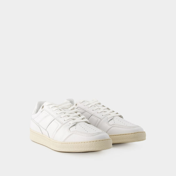 Sneakers Low Top 2011 - AMI Paris - Cuir - Blanc