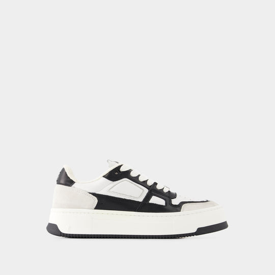 Sneakers New Arcade - AMI Paris - Cuir - Blanc/Noir