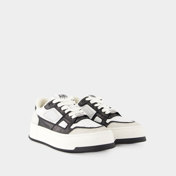 Sneakers New Arcade - AMI Paris - Cuir - Blanc/Noir