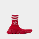 Sneakers Speed Lt Adidas - Balenciaga - Rouge/Logo Blanc