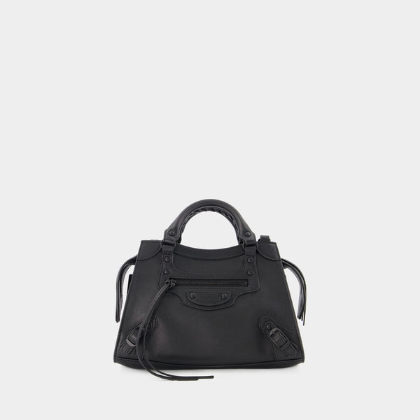 Sac À Main Neo Cl City Xs Aj - Balenciaga - Cuir - Noir