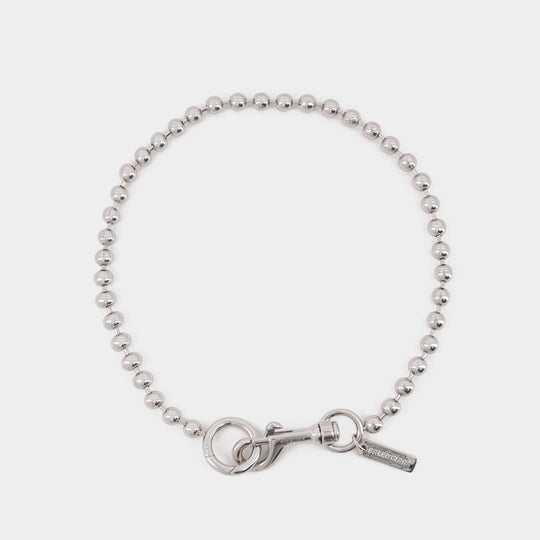 Collier Skate Necklace - Balenciaga - Argenté