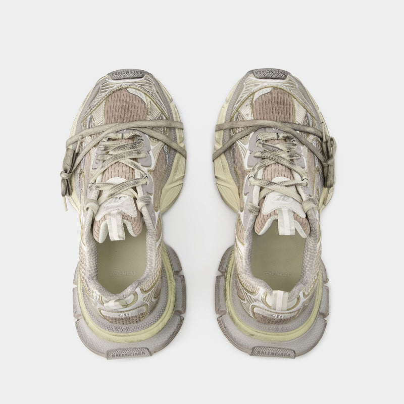 Sneakers 3XL - Balenciaga - Tissu - Eggshell