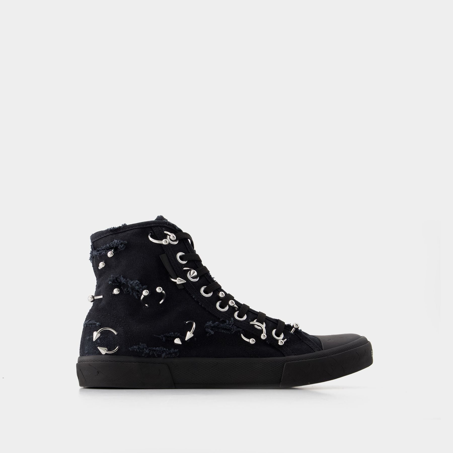 Sneakers Paris High Top Balenciaga Toile Noir