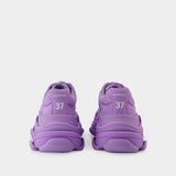 Sneakers Triple S - Balenciaga - Nylon - Lilas