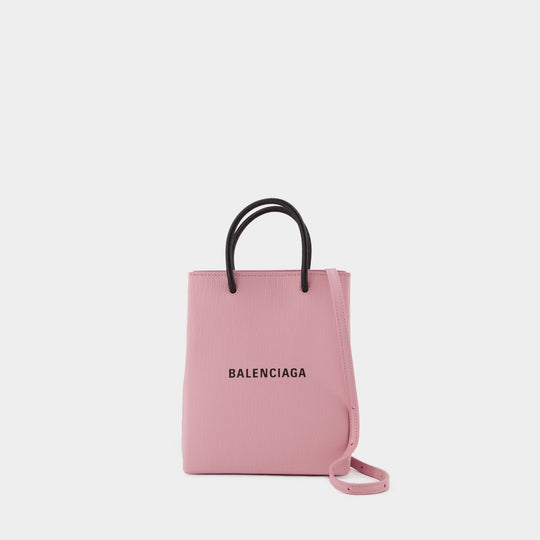 Sac Phone Holder - Balenciaga - Cuir - Powder Pink
