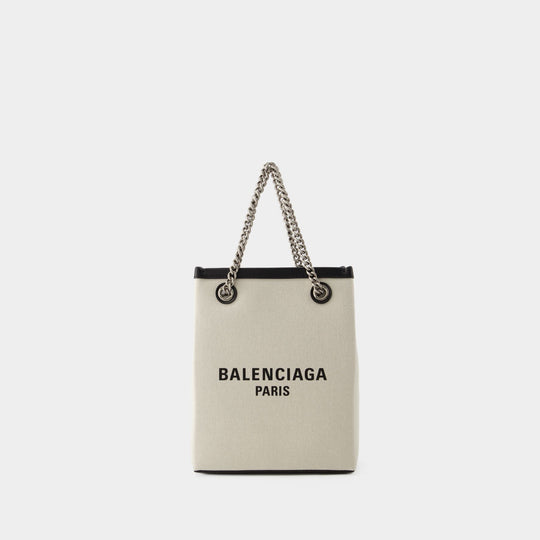 Porte Téléphone Duty Free - Balenciaga - Coton - Beige