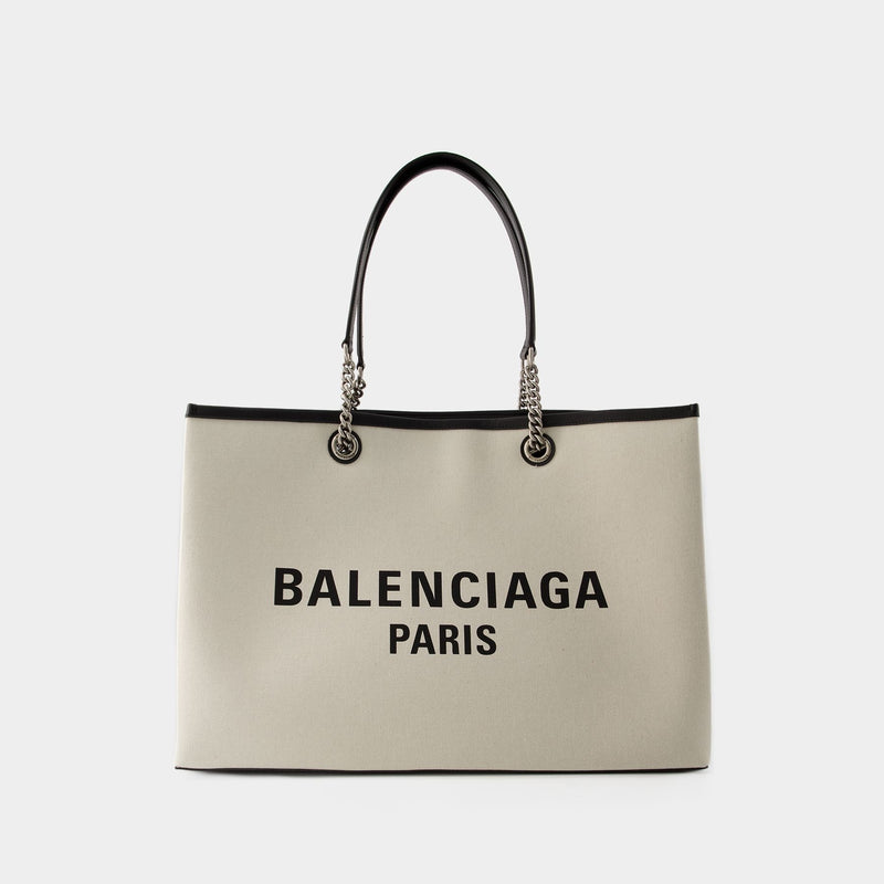 Tote Bag Duty Free L - Balenciaga - Coton - Beige