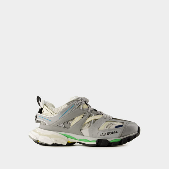 Sneakers Track - Balenciaga - Maille - Gris