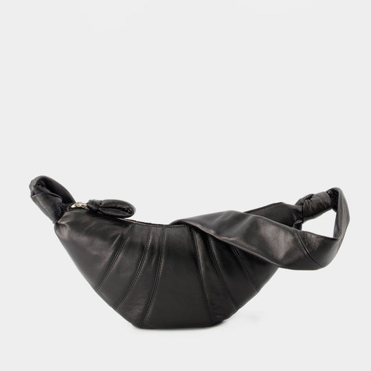 Sac Small Croissant - Lemaire - Cuir - Noir