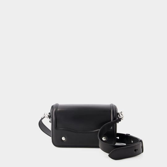 Sac Ransel Mini Satchel - Lemaire - Cuir - Noir