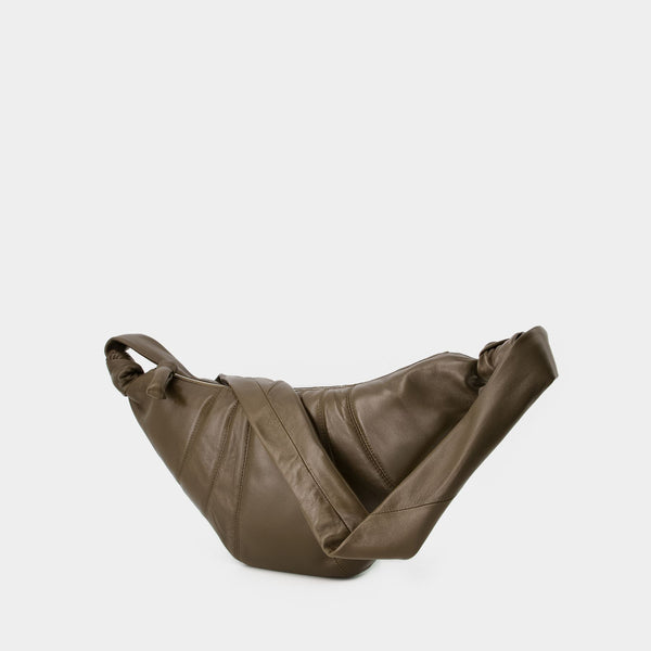 Sac Medium Croissant - Lemaire - Cuir - Dark Tobacco