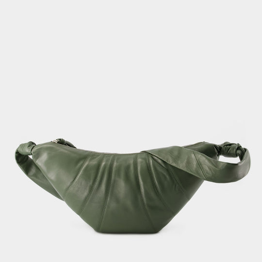 Sac Medium Croissant - Lemaire - Cuir - Papyrus