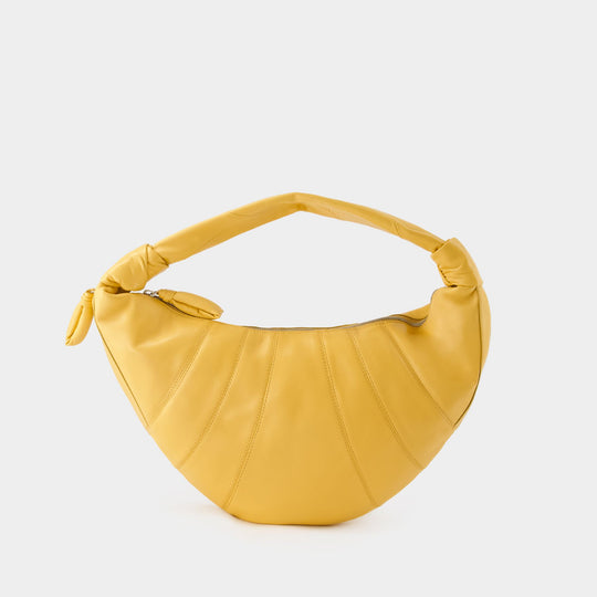 Sac Fortune Croissant - Lemaire - Cuir - Jaune