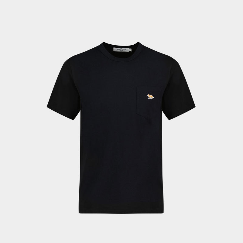 T-shirt Fox en Coton Noir