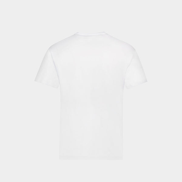 T-shirt Fox en Coton Blanc