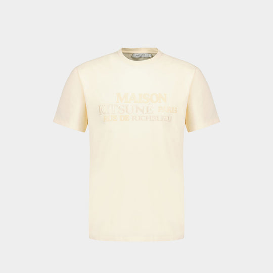 T-Shirt Paris - Maison Kitsuné - Coton - Écru