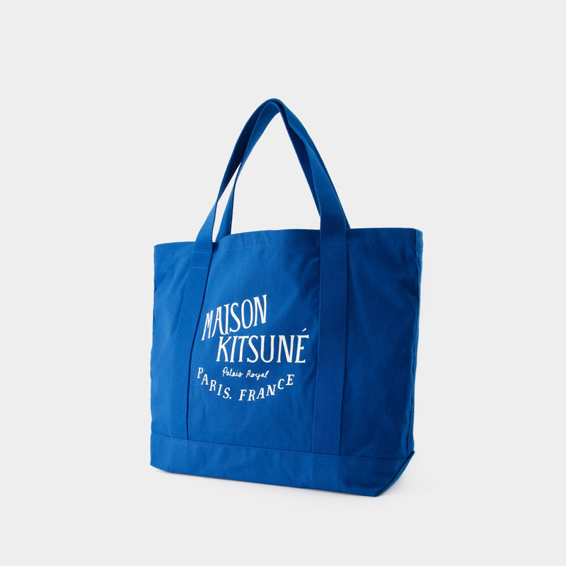 Tote Bag Palais Royal - Maison Kitsune - Coton - Bleu