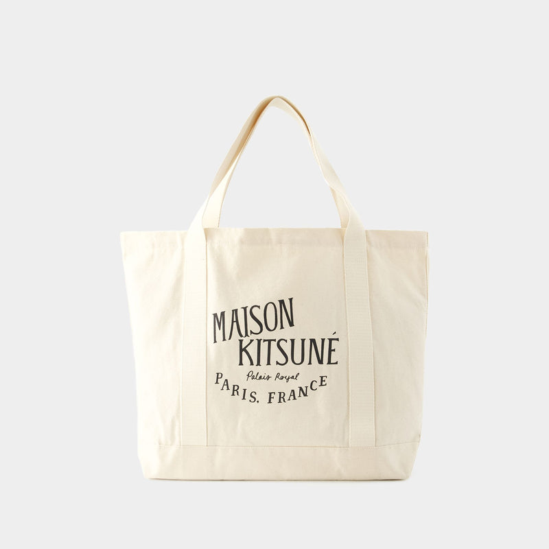Tote Bag Palais Royal - Maison Kitsune - Coton - Beige