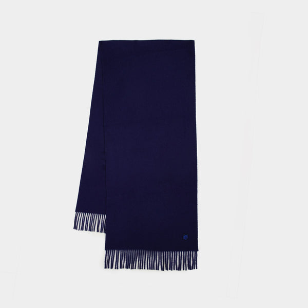 Echarpe Fox Head - Maison Kitsune - Laine - Bleu