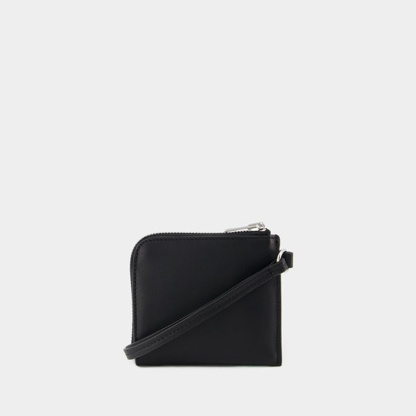 Porte Monnaie - Maison Kitsune - Cuir - Noir